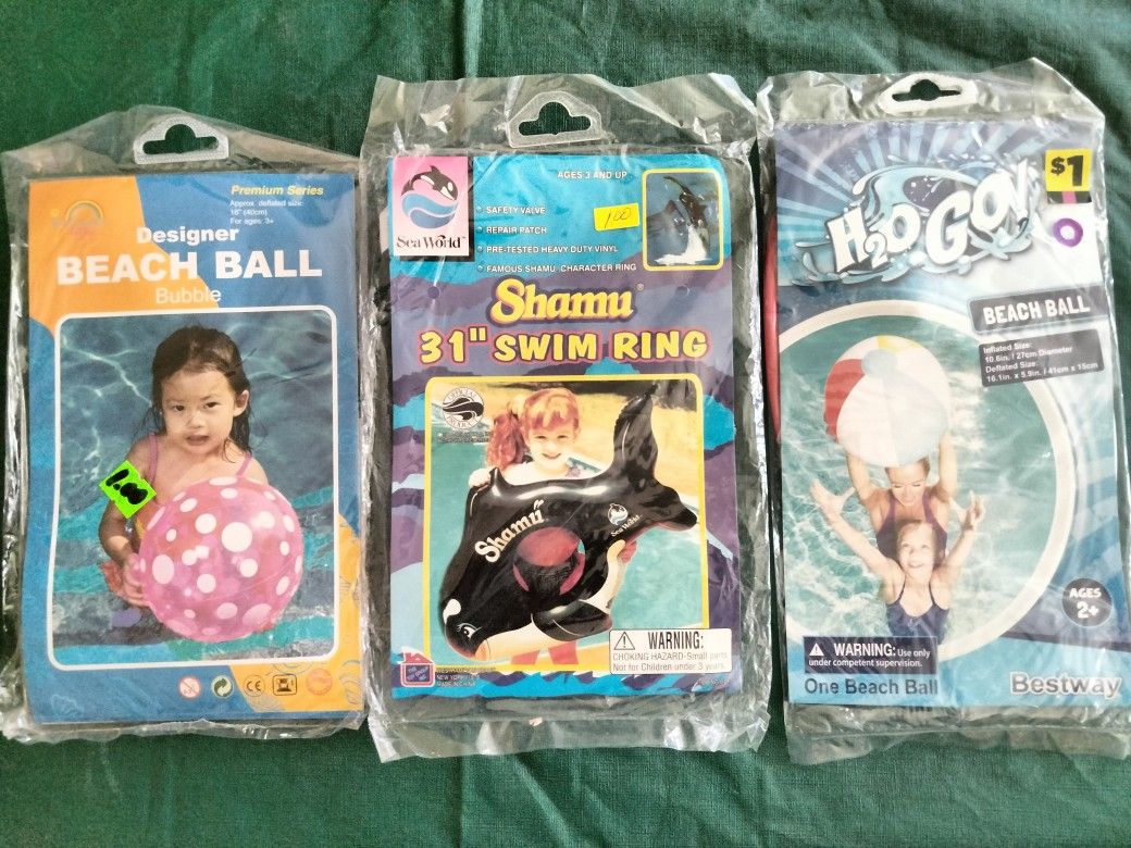 BEACH BALL / SWIM RING