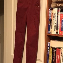 XS Red Jeggings Levi Strauss