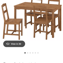 IKEA Dining table w/ 5 chairs