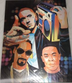 3D Hologram poster