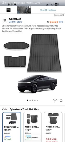 Floor Mat For Cybertruck Tesla