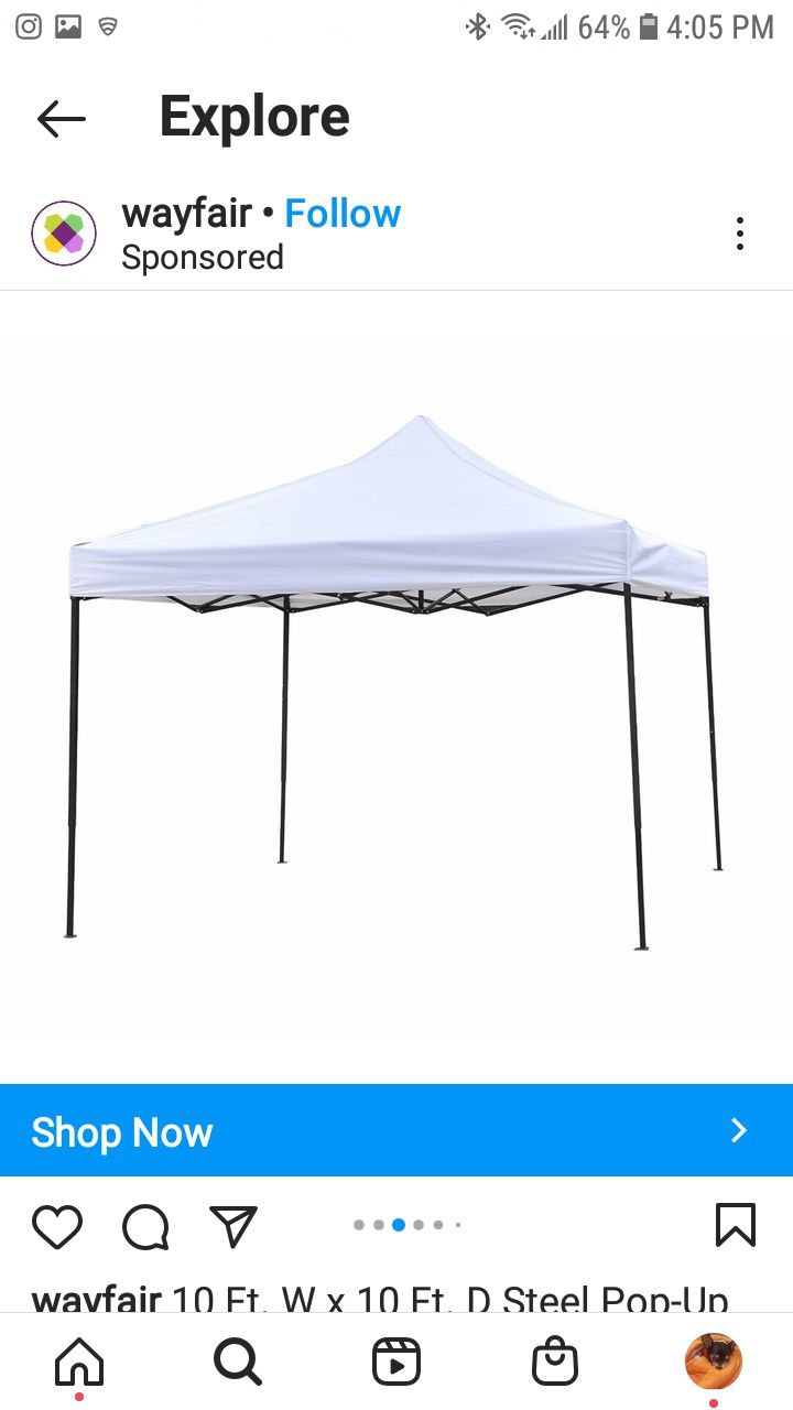 Photo 10 By 10 Pop Up Tent
