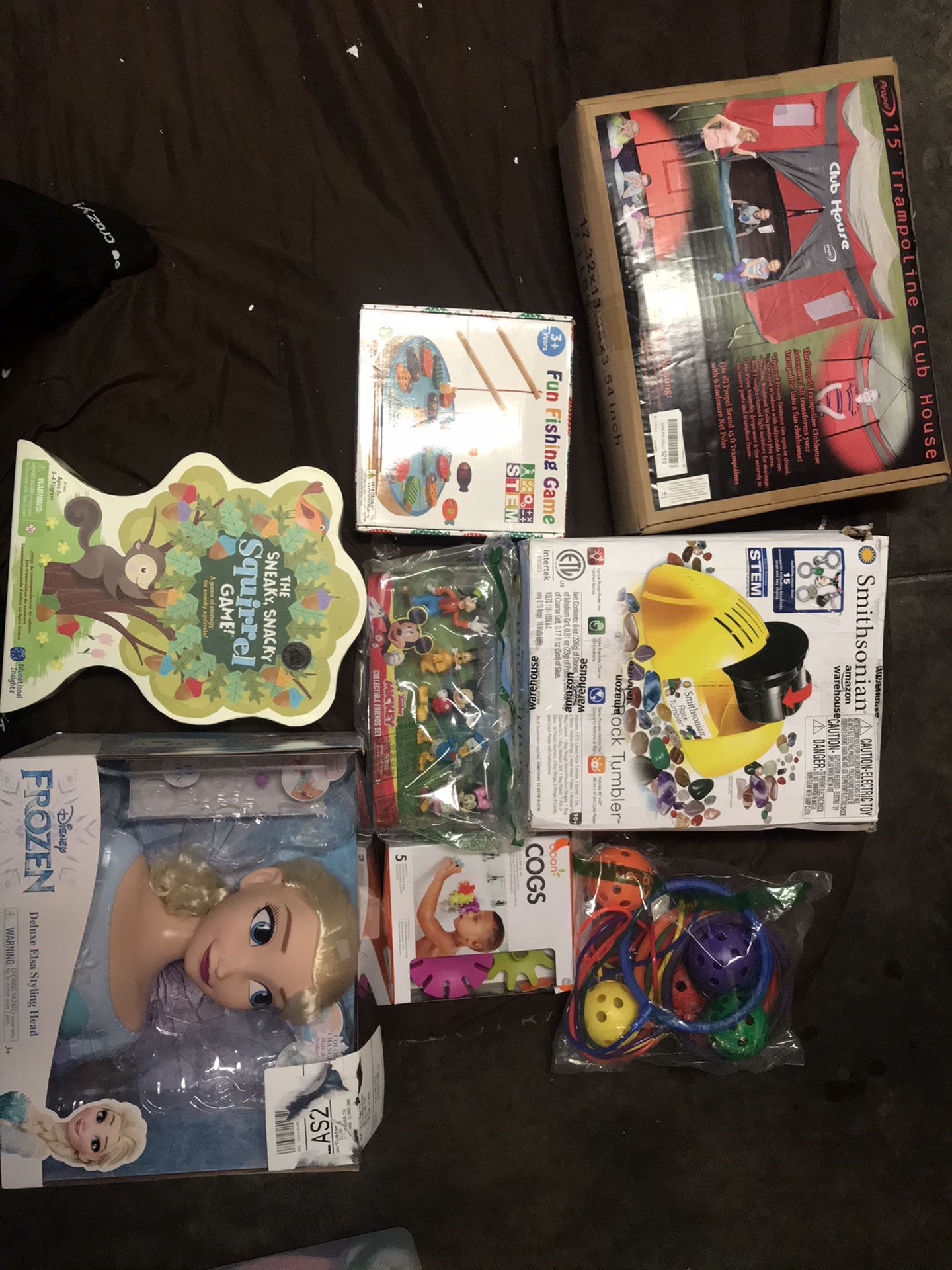 Kid toys and baby items