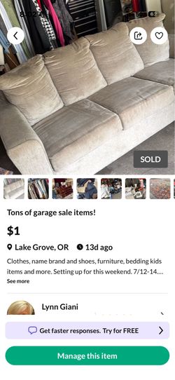 Free couch