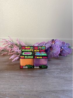 Authentic Needoh Nice Cube Glow