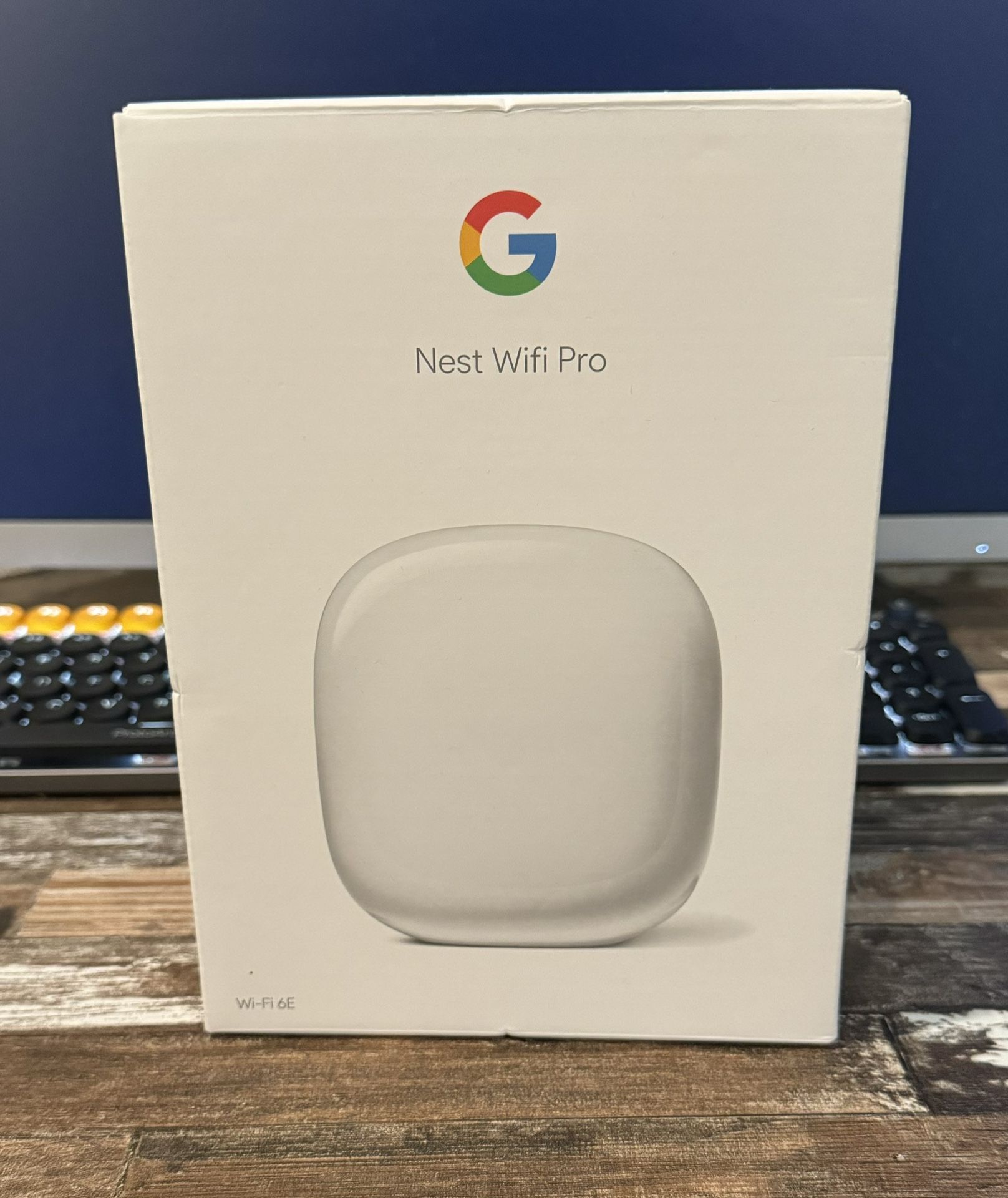 Google - Nest WiFi Pro 6e AXE5400 Mesh Router - Snow