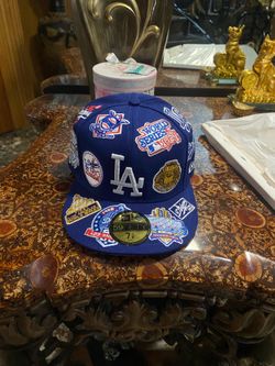 🧢 LA Dodgers Multi Patch Fitted Hats 🧢