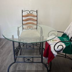 Table And 4 Chairs 