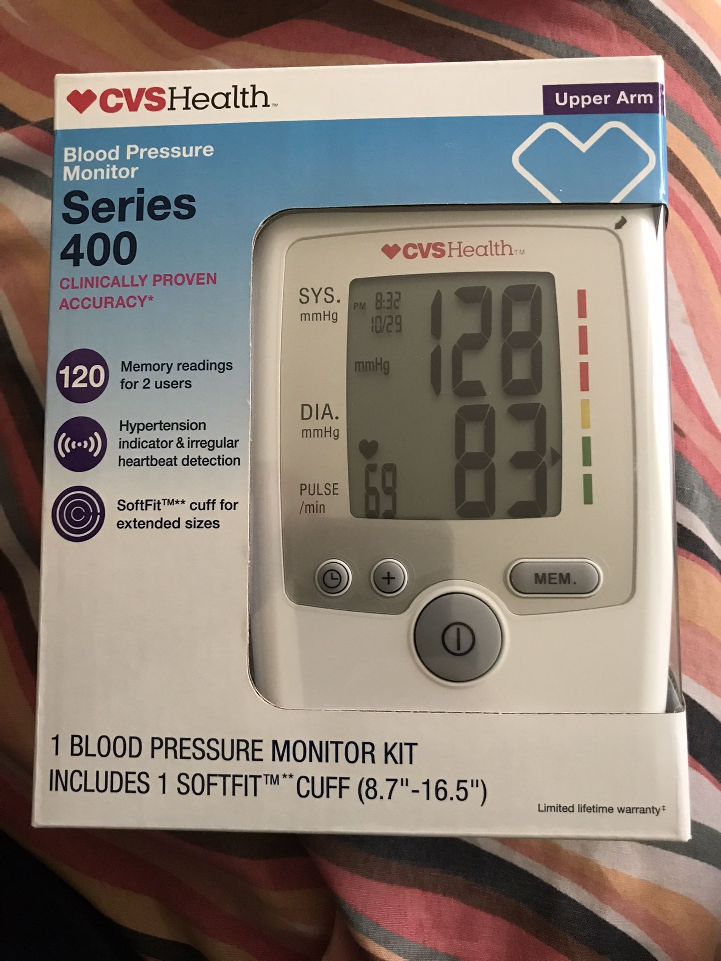 CVS Health Upper Arm 400 Series Blood Pressure Monitor | CVS