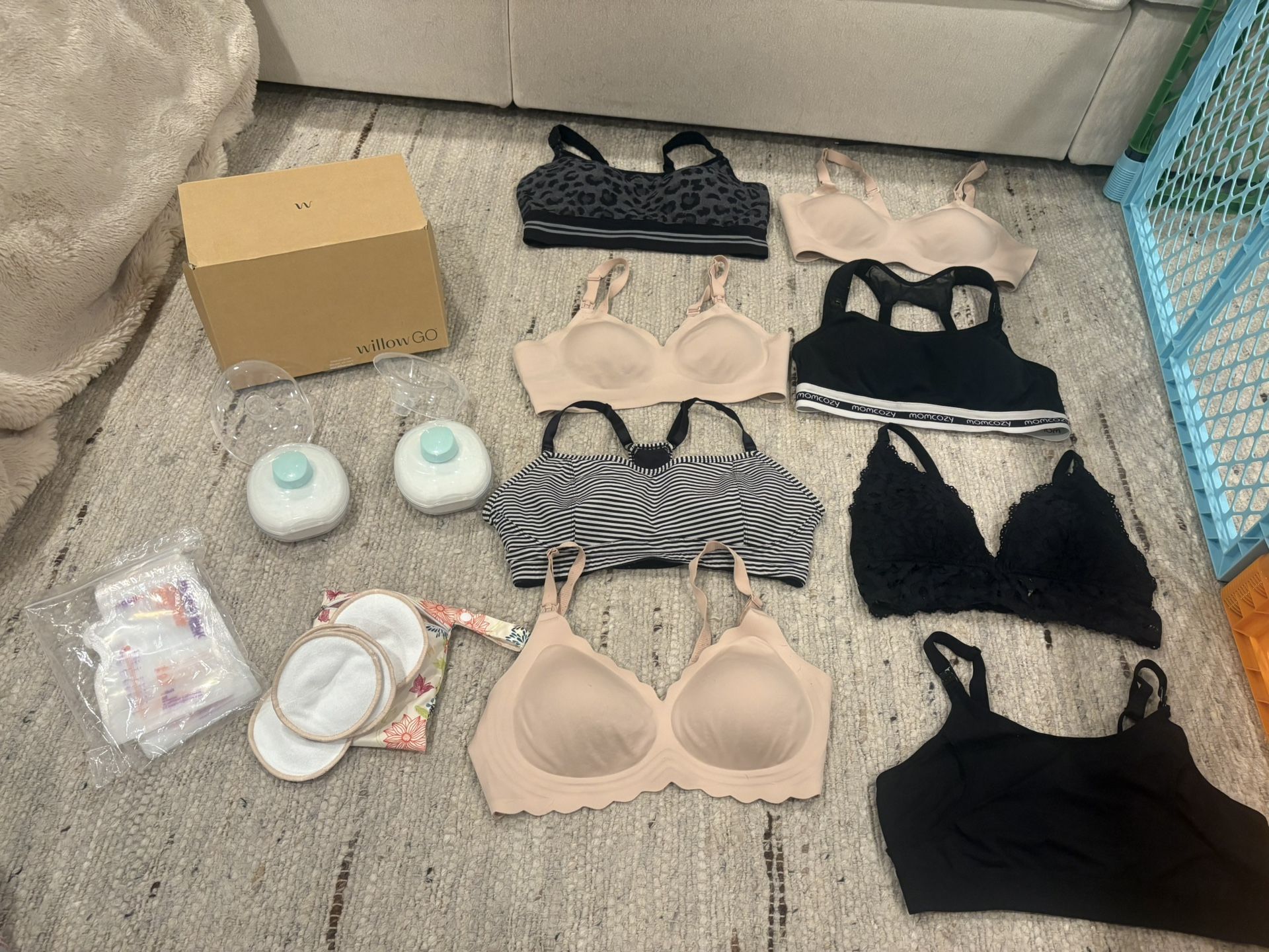 Willow Go Wearable Breast pump And Nursing Bras