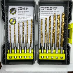 Ryobi Speed Load Titanium Coated Drill Bit Set AR2042 COMPLETE SET for Sale in Phoenix AZ OfferUp