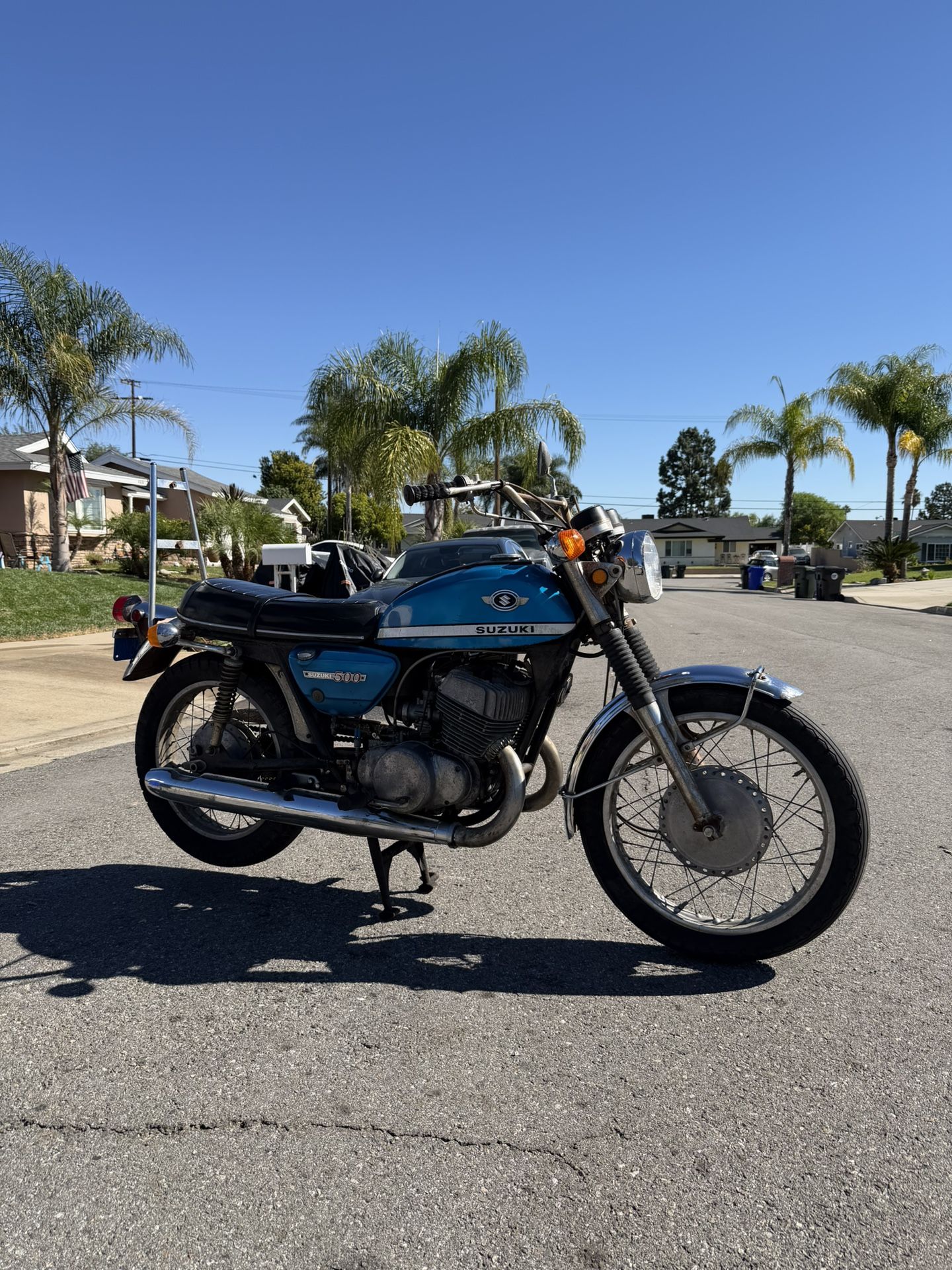 1970 Suzuki GT500 titan 2 stroke