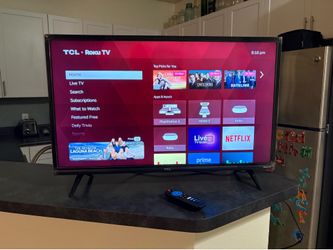 32” TCL smart tv