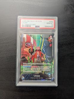 One piece usopp OP10 042 PSA 10