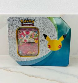 Pokemon TCG: 30th Celebration ex Tin [Sylveon ex] *FACTORY SEALED*