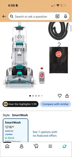 Hover carpet cleaner