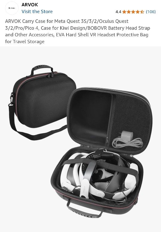 Quest 2 & 3 Carry Case - Brand New Never Used