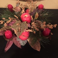 Christmas Decoration With Candles