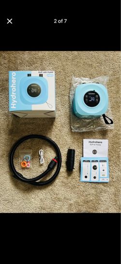 20PSI electric sup air pump, inflator for paddle board, kayak, boat, mattress