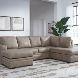New AMULETO leather Sectional Set ☆☆☆☆