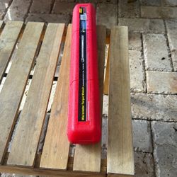 Micrometer torque wrench