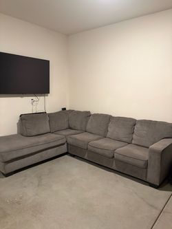 Gray Sectional Sofa