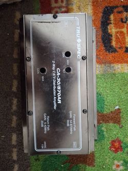 TruSpec CA-30/870AR 2-Way CATV Distribution Amplifier