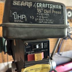 Sears / Crafstman 15” Drill Press