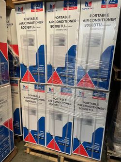8,000 Btu Portable Air Conditioner /Window AC With Complete Kits