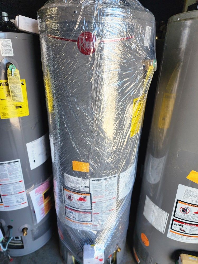 New Water Heater Rheem Performance Platinum Gas 40-gallon