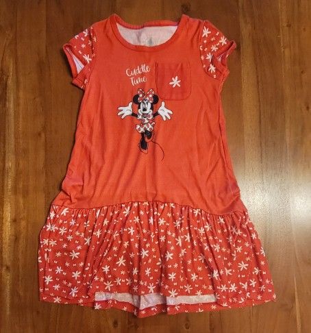 Disney Minnie Mouse Size 6 Pajama Dress