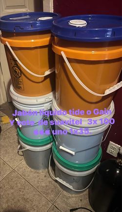 Gallons of Laundry Detergent