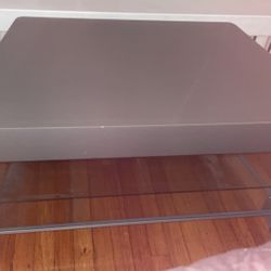 Tv Stand ~Gray two Shelves