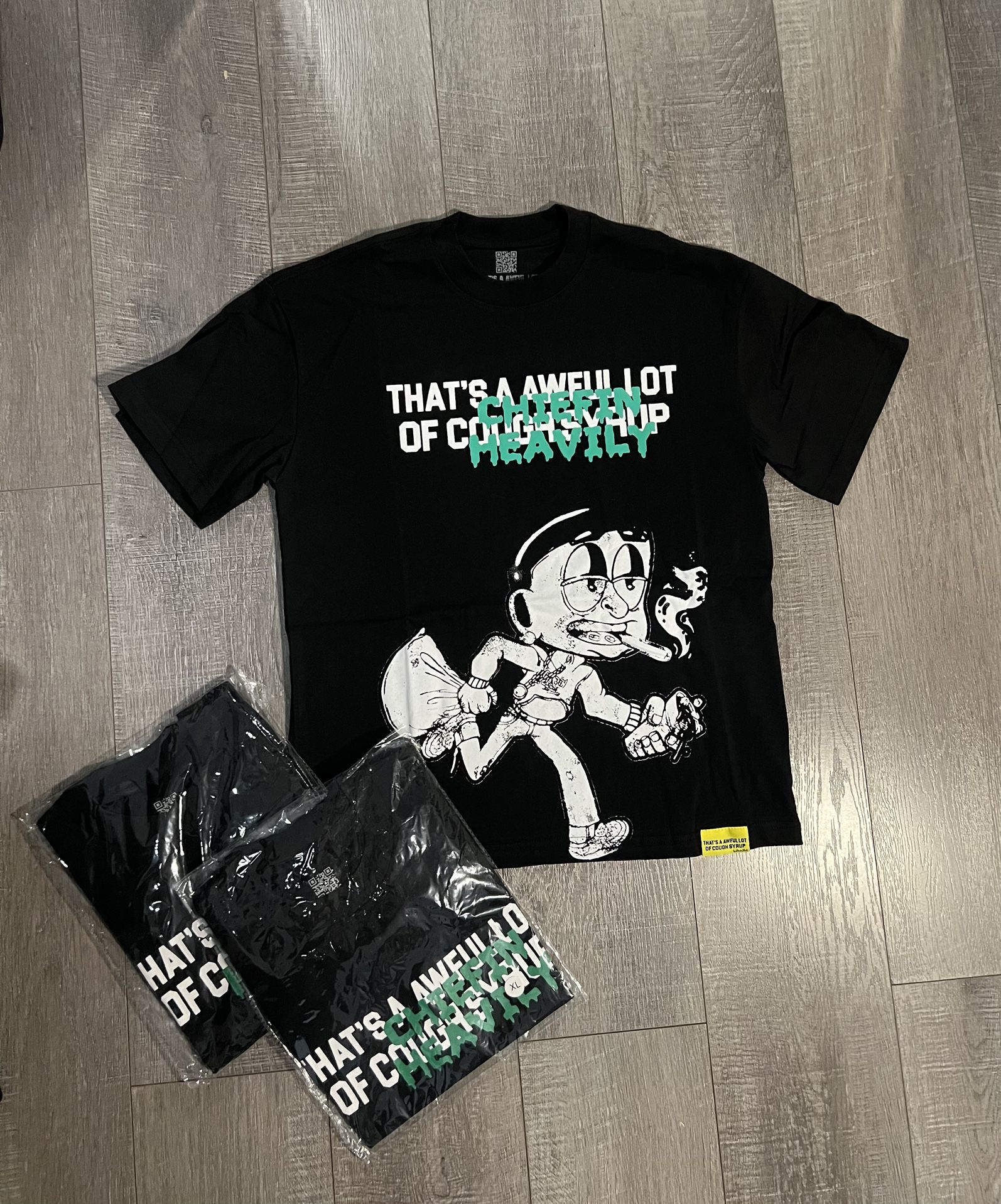 Cough Syrup Cheifin Heavily Tee