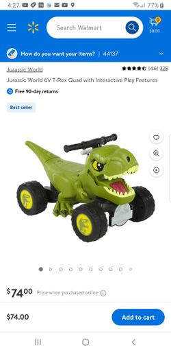 Jurassic Park T Rex Power Wheel 