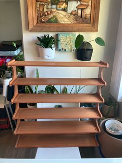 6-Tier Bamboo Shoe Rack