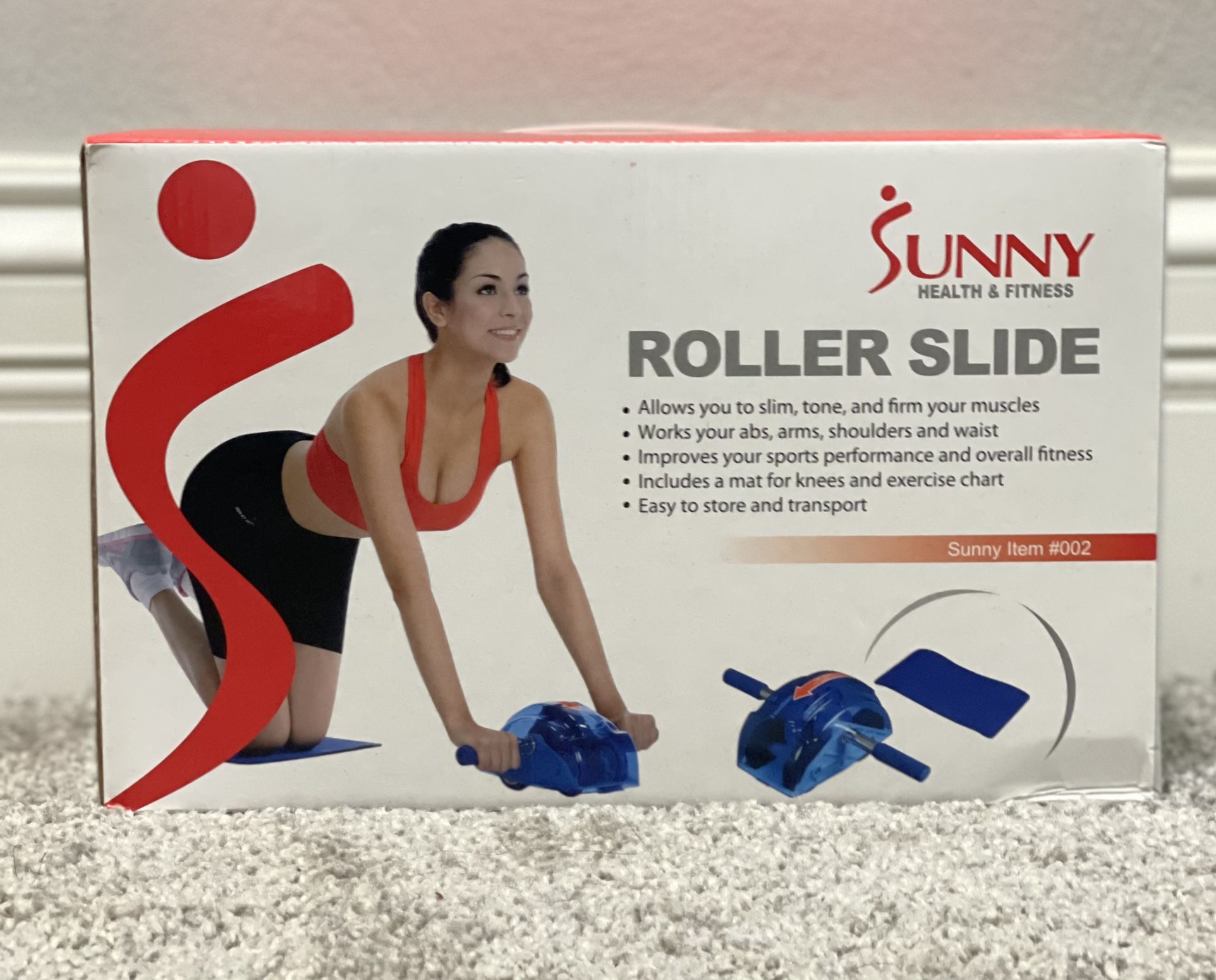 Sunny Health And Fitness Roller Slide
