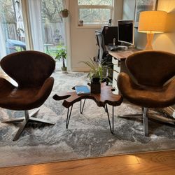Pair Of Egg Chairs