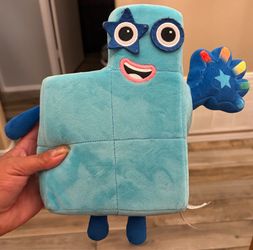 Hand2mind Sing-along Number Block 5 plush