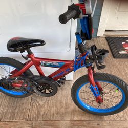 Bisicleta De Spider-Man En Buen Estado  Mediana 