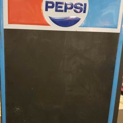 Vintage Pepsi Menu Board - Advertising Sign