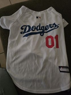 Dog Dodgers Jersey Size L