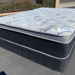 Full Ortho Bamboo Pillow Top Mattress! 