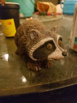 Small Raccoon Figurine