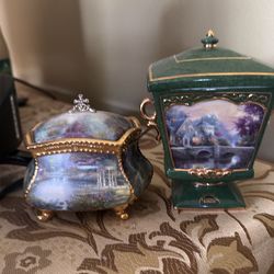 Tomas kinkade music boxes
