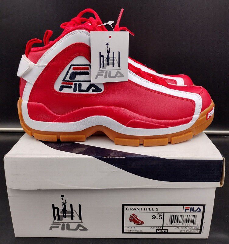 Fila Grant Hill 2 Men's Basketball High Top Shoes Sneakers MSRP $120