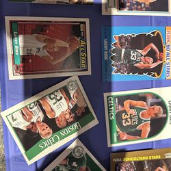 8 Larry Bird Basketball Cards