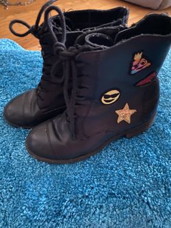 Girls leather Boots ! Size 1