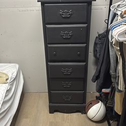 Black dresser