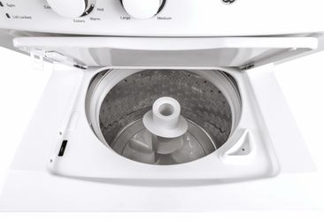 Stack washer dryer